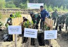 TNI Peduli Lingkungan, Dandim Tulungagung Pimpin Penanaman Mangrove di Cemoro Sewu Sine